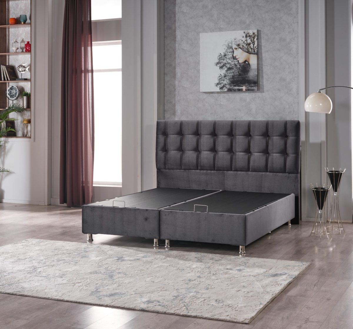 Etna 180x200  Box-Spring Bed Set - Görsel 5