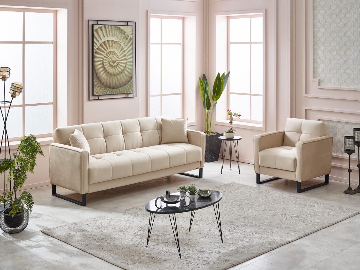 Alvis 3-2-1 Sofa Set - Görsel 2