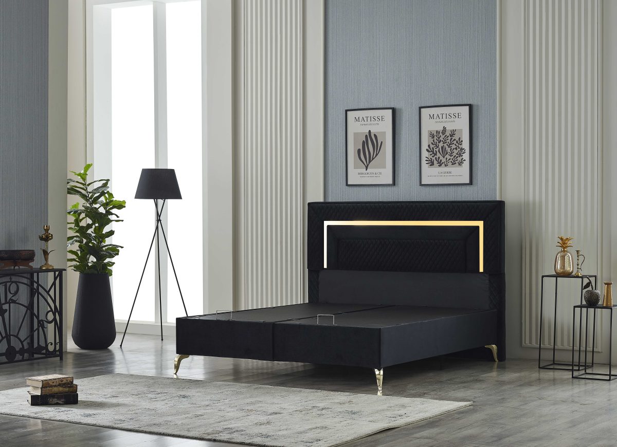 Pandora 180x200  Box-Spring Bed Set - Görsel 8