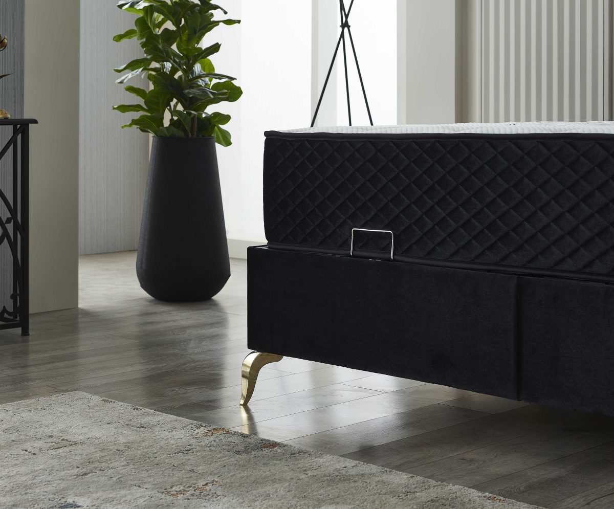 Pandora 180x200  Box-Spring Bed Set - Görsel 9