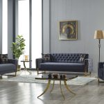 Crystal 3-2-1 Sofa Set