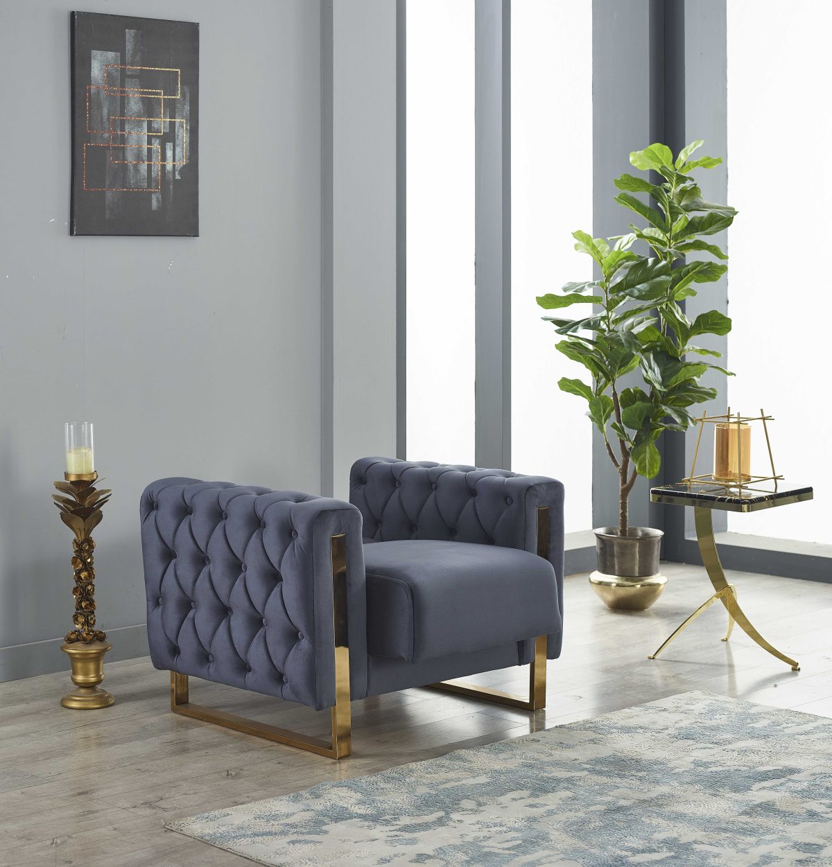 Crystal 3-2-1 Sofa Set - Görsel 10