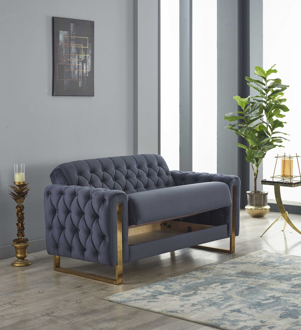 Crystal 3-2-1 Sofa Set - Görsel 6