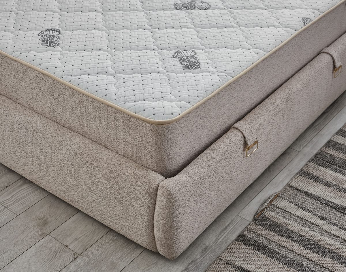 Ocean 180x200  Box-Spring Bed Set - Görsel 4
