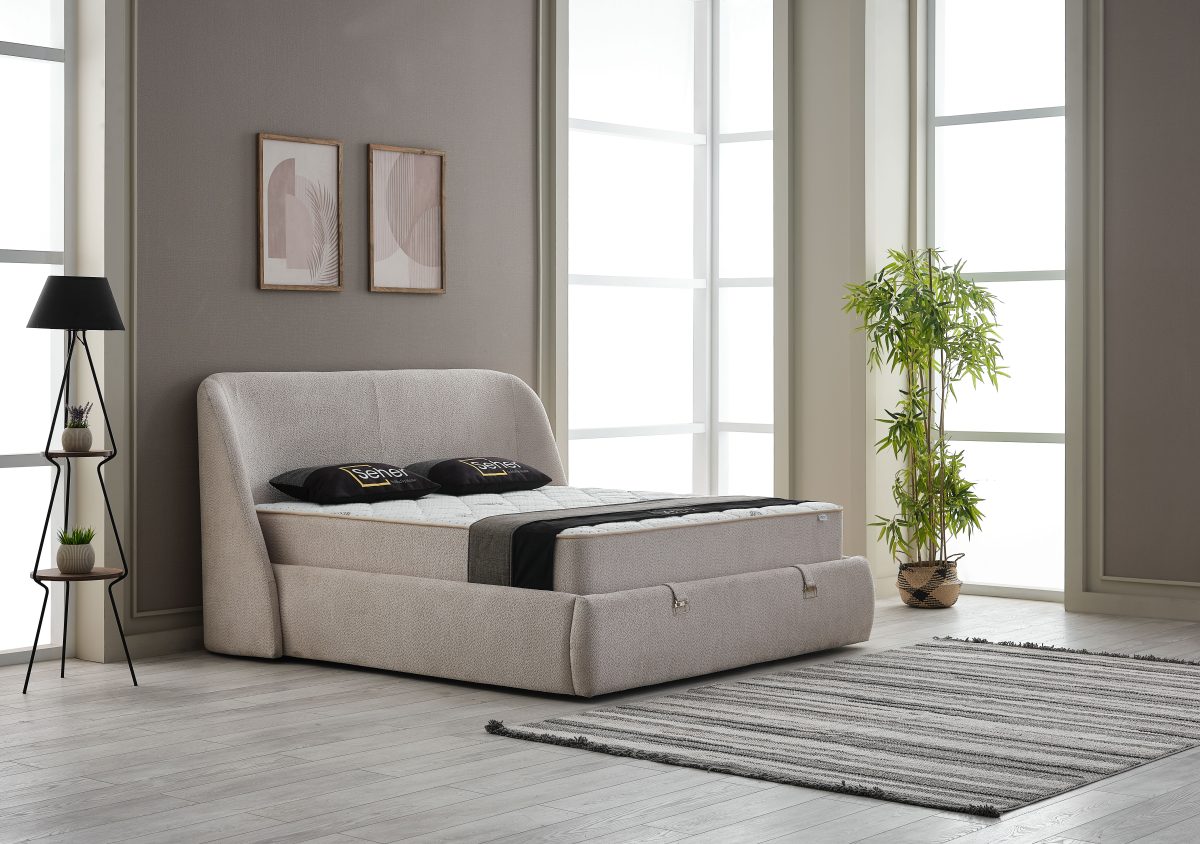Ocean 180x200  Box-Spring Bed Set - Görsel 6
