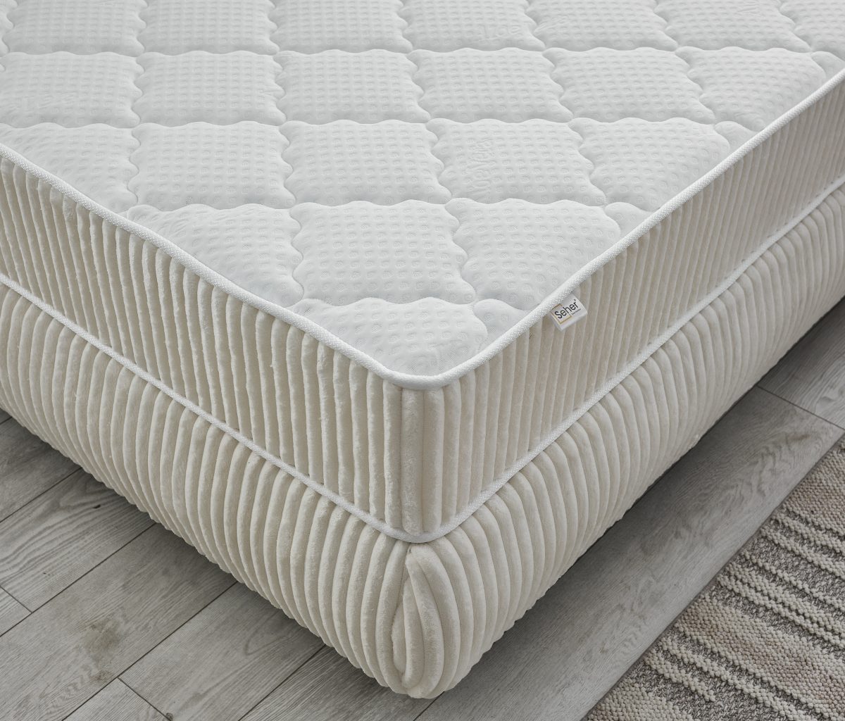 Isabella 180x200  Box-Spring Bed Set - Görsel 4