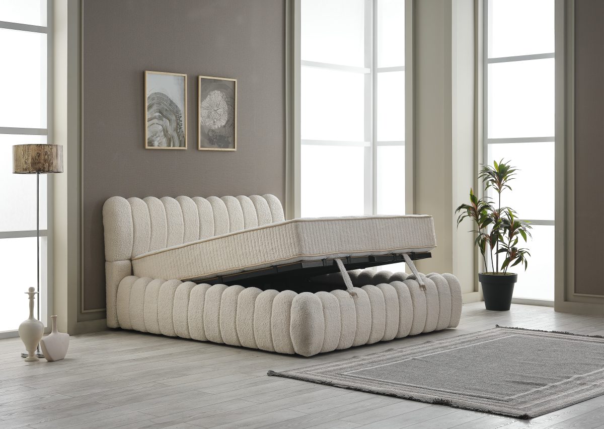Ola 160x200  Box-Spring Bed Set - Görsel 2