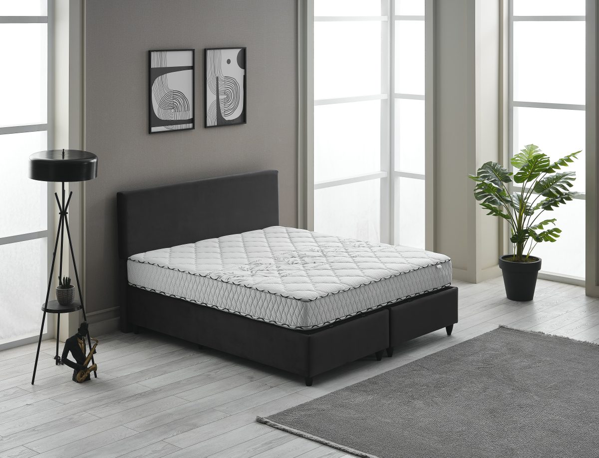 Violet 180x200  Box-Spring Bed Set - Görsel 4