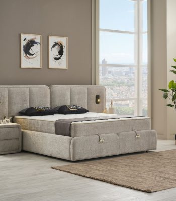 Mondo Box-Spring Bed Set – image 1
