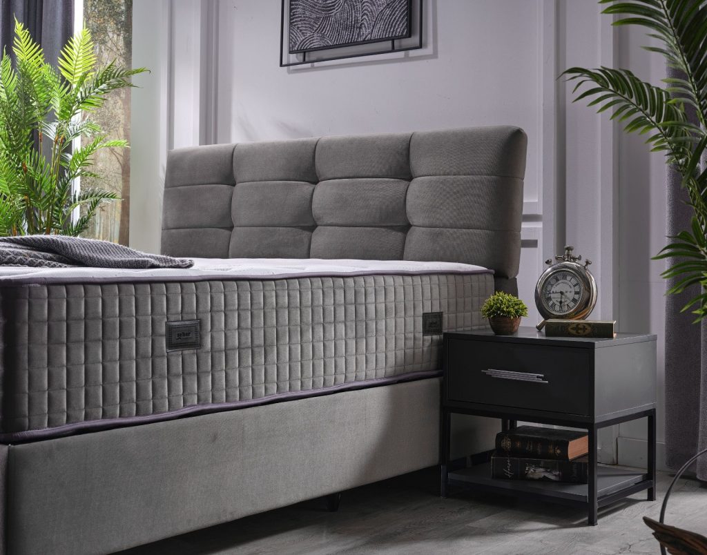 Naomi Box-Spring Bed Set – image 1