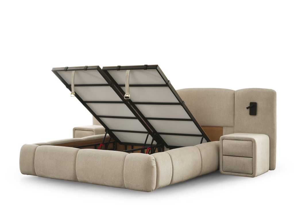 Polores Box-Spring Bed Set – image 1