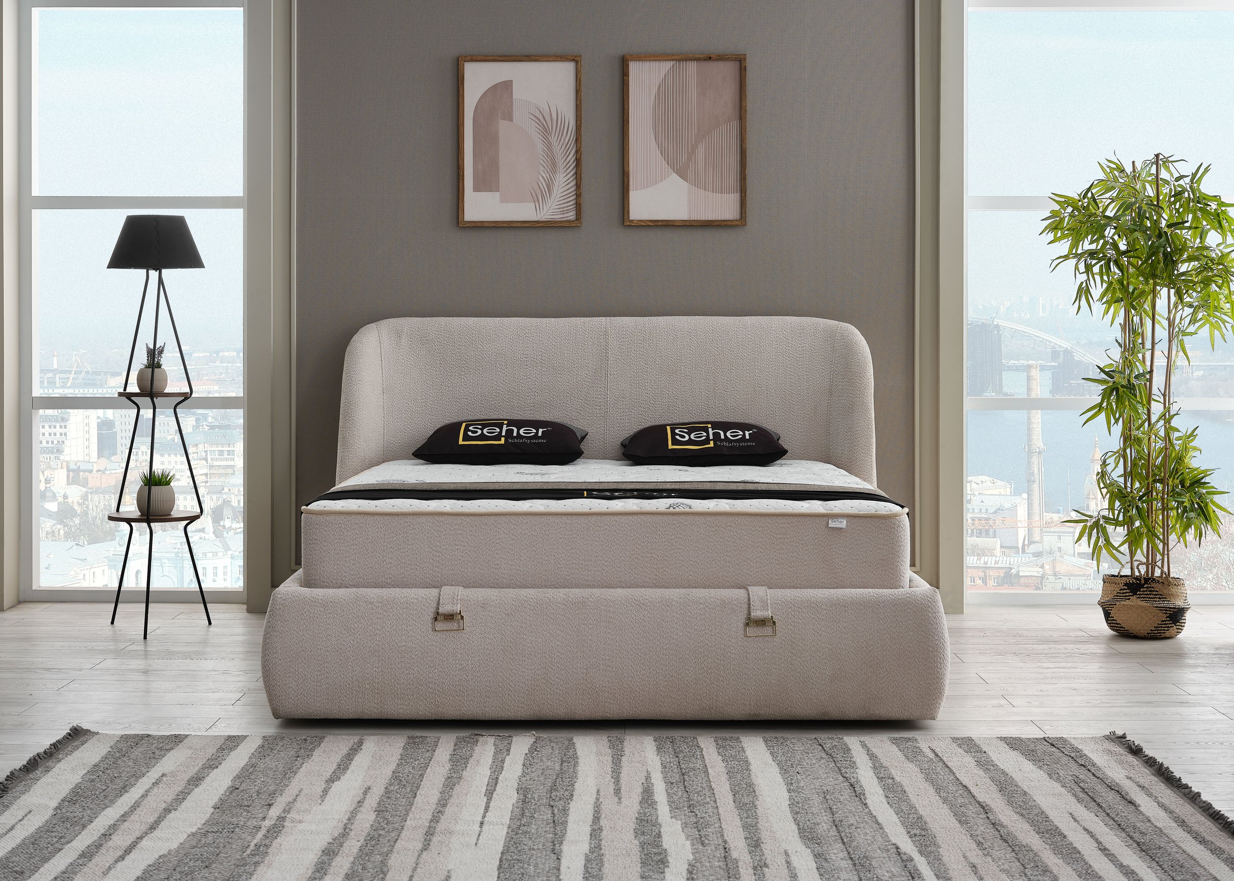 Romeo Box-Spring Bed Set – image 1 Romeo Box-Spring Bed Set – image 1