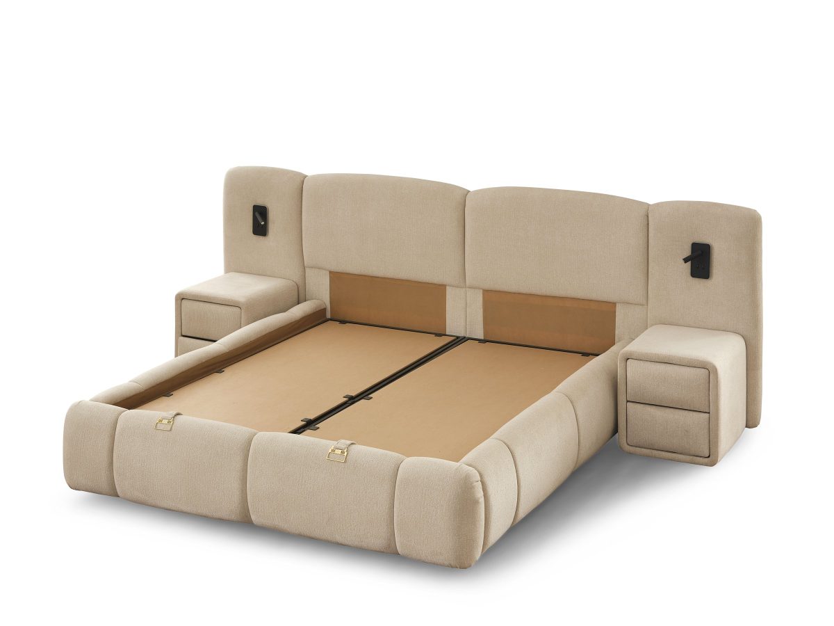 Polores Box-Spring Bed Set – image 2