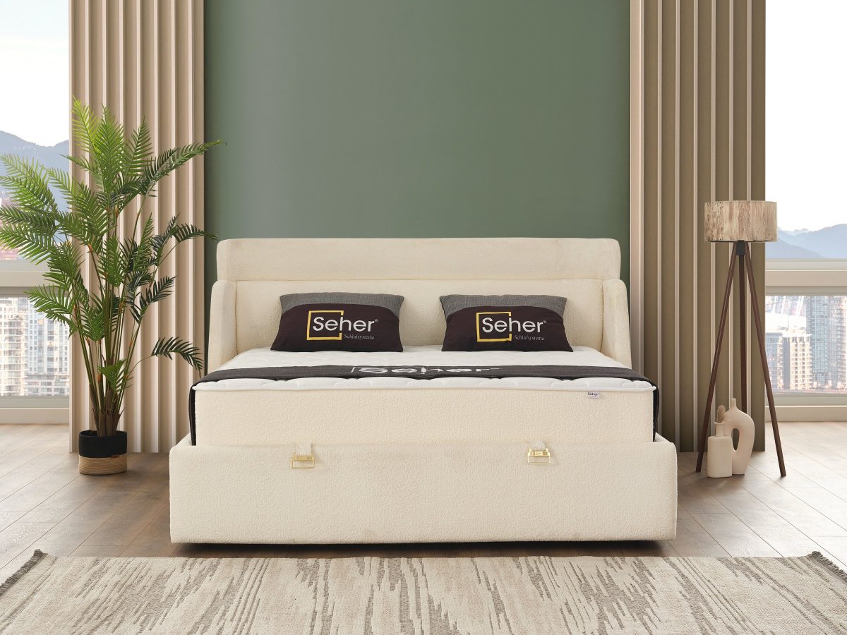 Saluzzo Box-Spring Bed Set – image 2