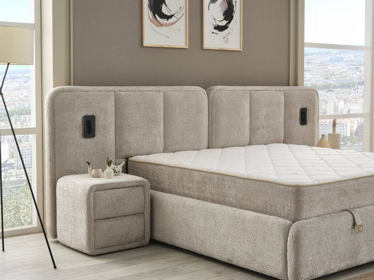 Mondo Box-Spring Bed Set – image 6