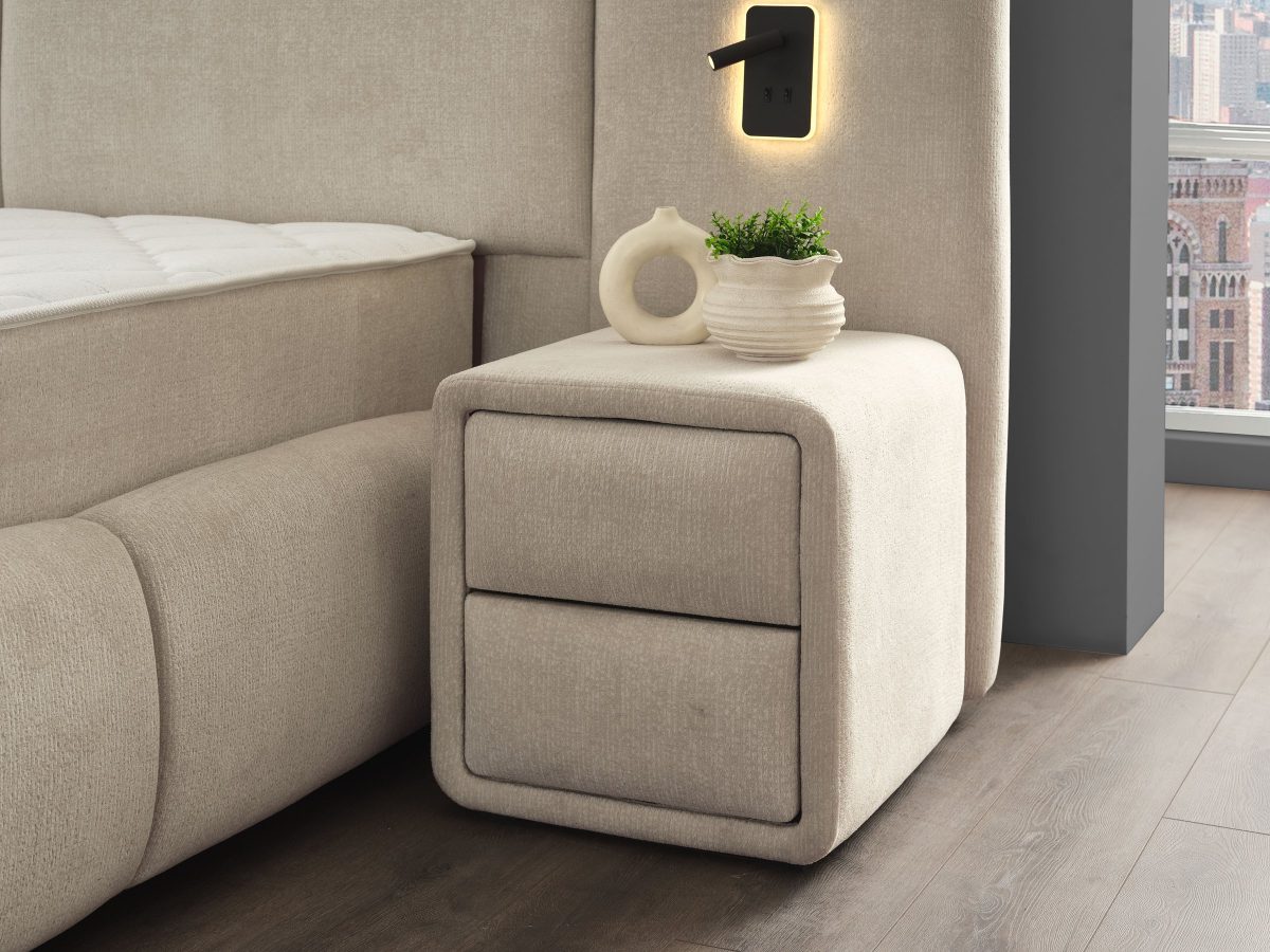 Polores Box-Spring Bed Set – image 7